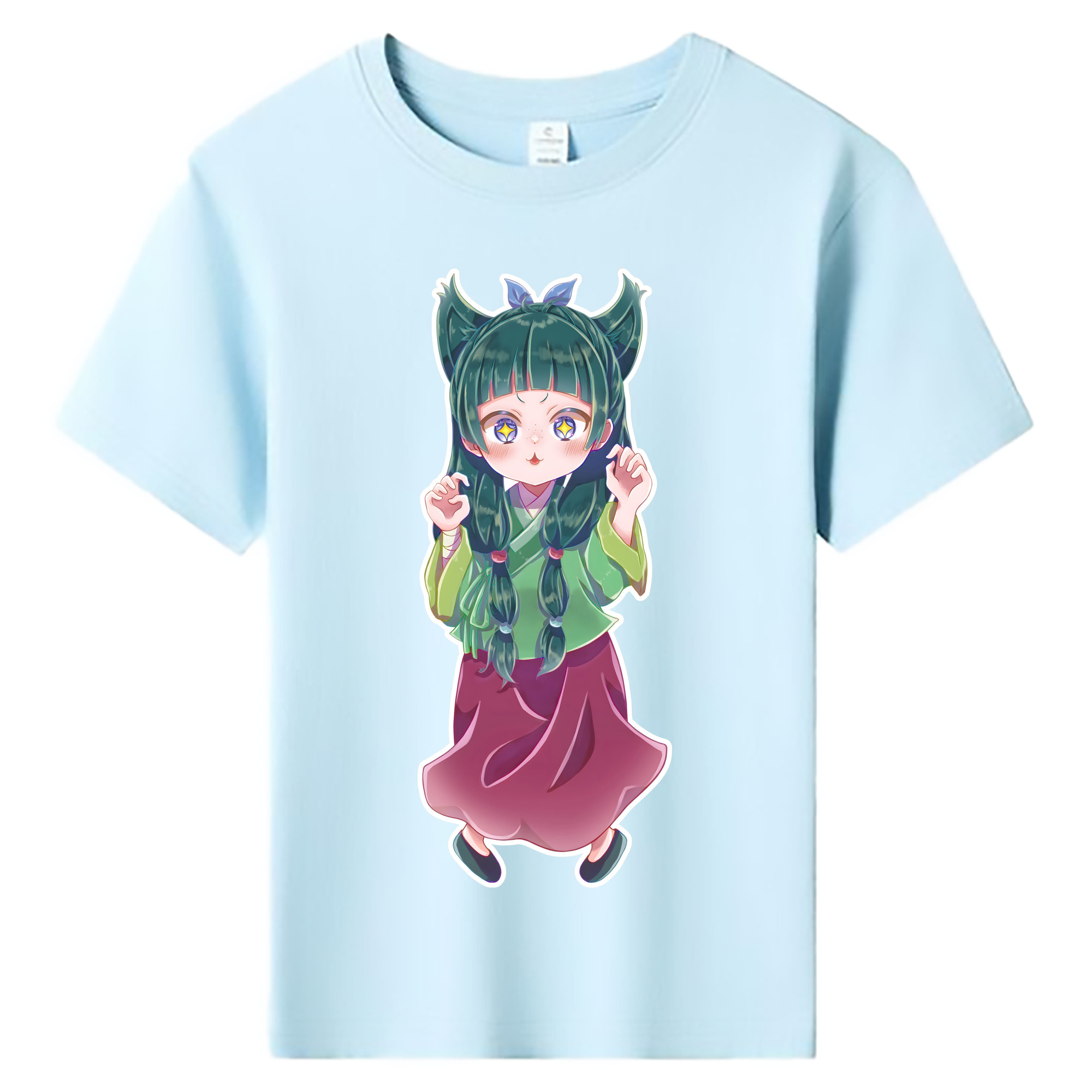 （画像用） 薬屋のひとりごと The Apothecary Diaries 綿100％キッズTシャツ（フロントプリント）
